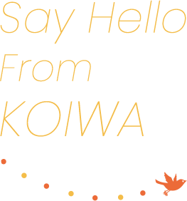 Say Hello From KOIWA